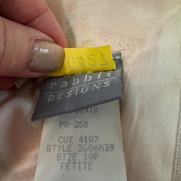 Vibrant Pink and Orange Lined Dress - Picture 8 of 10